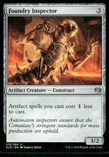 Foundry Inspector 215/264 Kaladesh MTG Magic the Gathering card