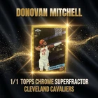 2025 Topps Chrome Donovan Mitchell Base (RAW)
