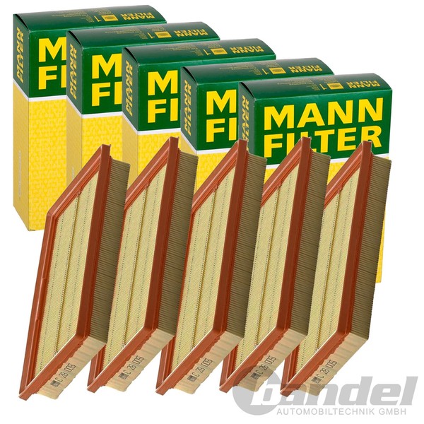 5X Mann-Filter C 28 005 Luftfilter 5-STÜCK!-image