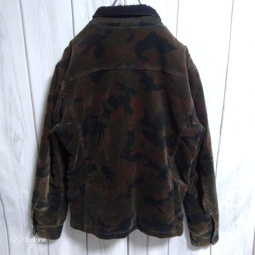 AVIREX Camouflage Blouson Jacket XL Width 59cm Length 72cm - Picture 8 of 10