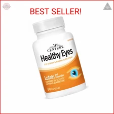 21st Century Healthy Eyes Lutein and Zeaxanthin Capsules, 60 Count (27454)