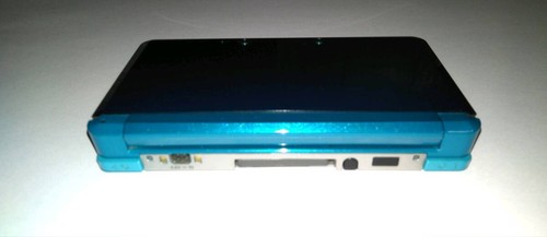 Nintendo 3DS Aqua Blue Console Ambassador Program Box Manual Tested - Picture 8 of 10