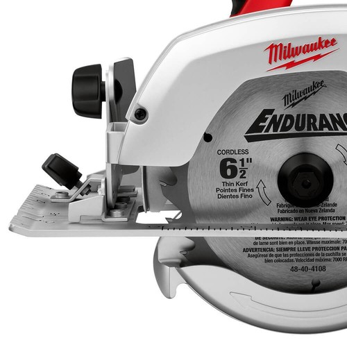 Milwaukee 2630-80 M18 18 V 6-1/2 pollici seghetto circolare - nudo, ricondizionato - Foto 5 di 7
