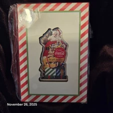 Coca-Cola Santa 1 oz .999 Fine Silver COA #0823/1500 UNOPENED