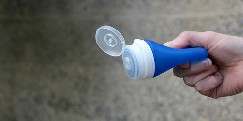 GoToob+ (XL) | Refillable Silicone Travel Bottle | Locking Lid | Food-Safe Ma... - Picture 4 of 6