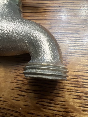 (#440). Vintage Hose Brass Valve by Outdoor Faucet Garden Spigot USA - Picture 5 of 9