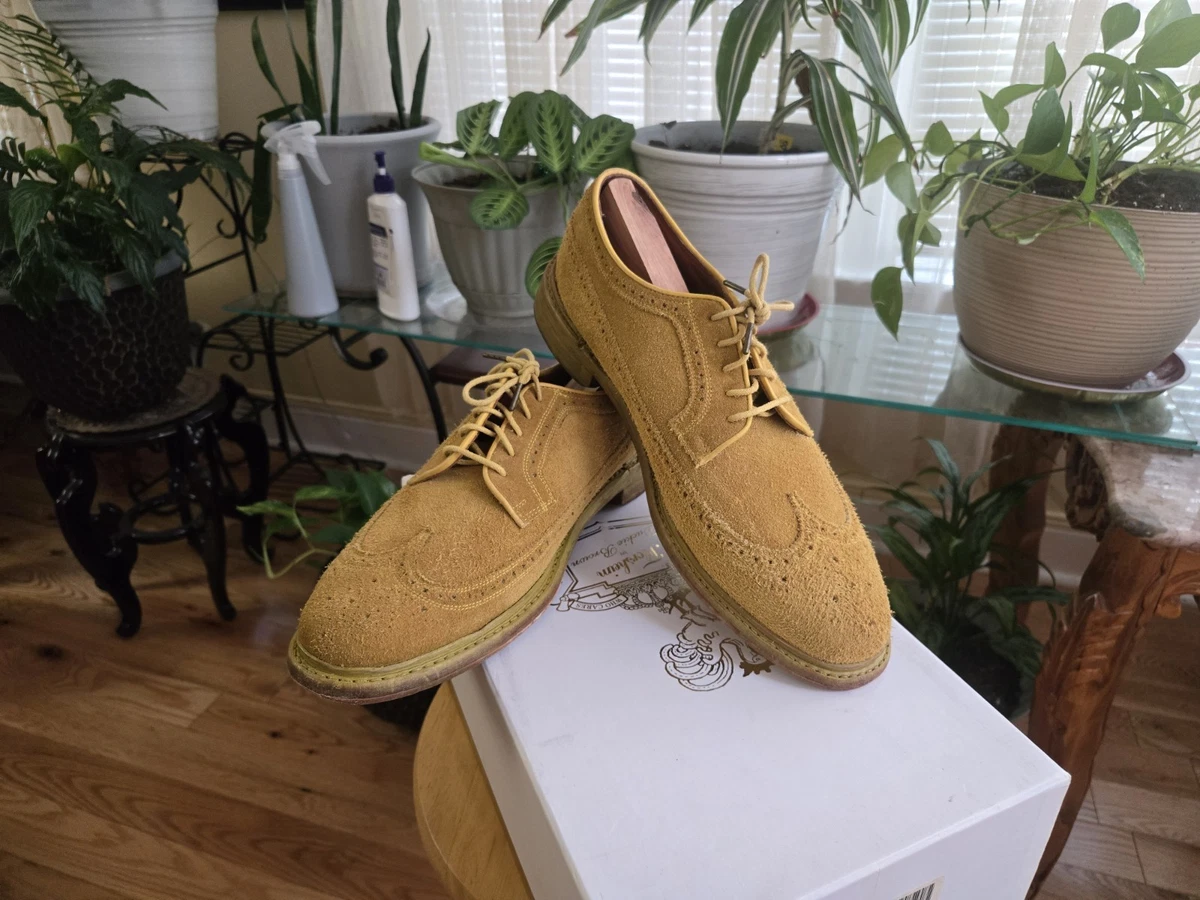 Men\'s Florsheim  by Duckie BrownTwo-Tone Brown /Tan and Beige Suede Saddle Shoe Florsheim by Duckie Brown Dress Shoes for Men for sale | eBay main image 3