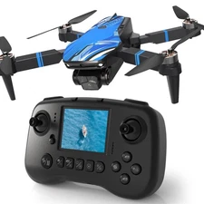 Foldable Drone with Camera, FPV Live Video, Brushless Motor, 270° Obstacle Avoid