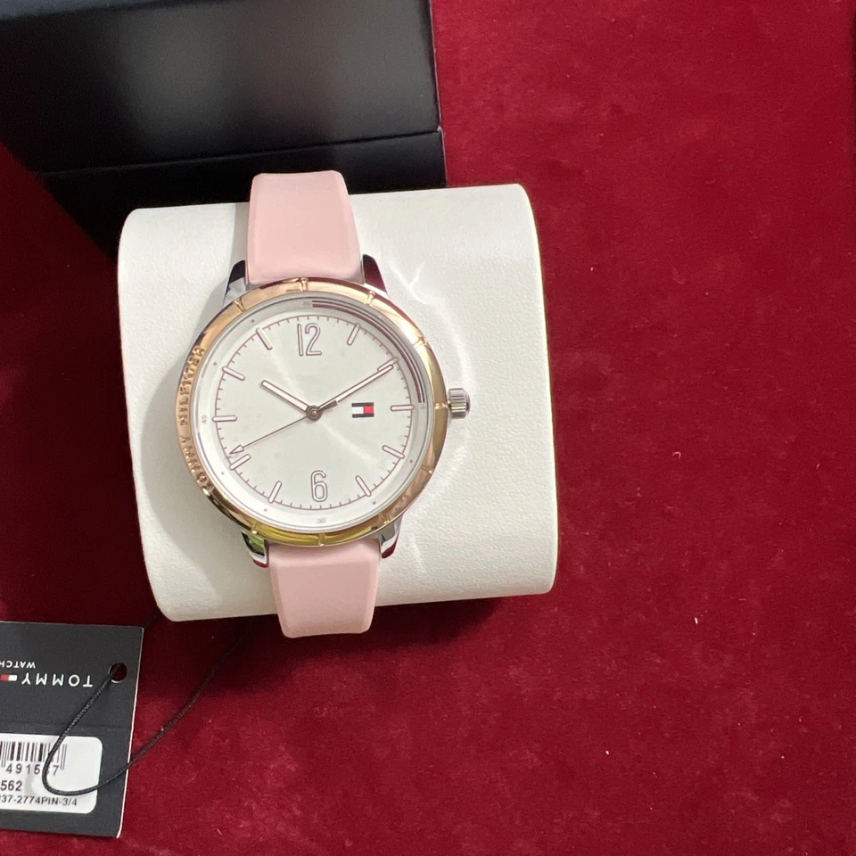Reloj Mujer TOMMY HILFIGER TH408.3.113.3337 Cuarzo 39mm Rosa Correa Silicona Foto 2 de 4