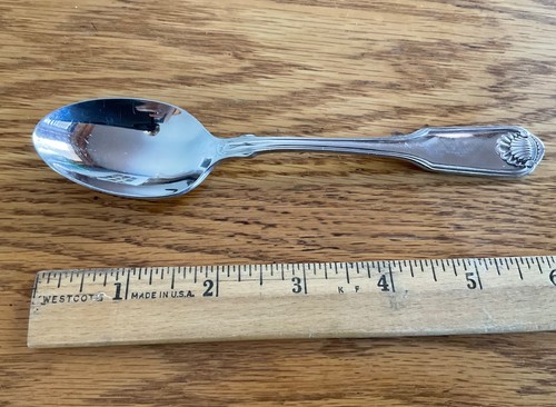 Oneida Erbstück Klassische Schale 6 Edelstahl Teelöffel 6" Würfelmarke - Bild 8 von 9