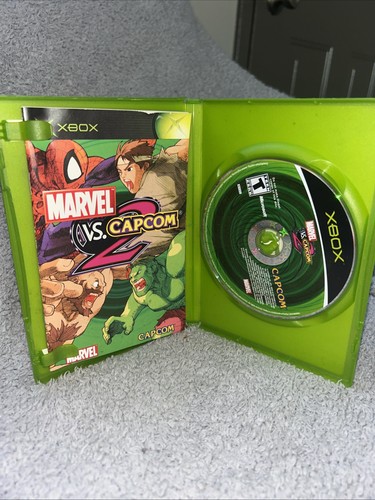 Marvel vs. Capcom 2 (Microsoft Xbox, 2003) CIB Complete Manual Amazing shape - Picture 3 of 4