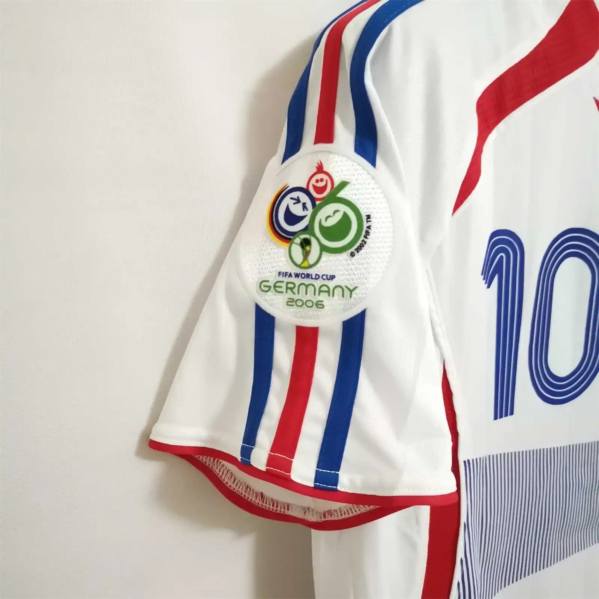 Zidane #10 France 2006 World Cup Final Retro Soccer Jersey