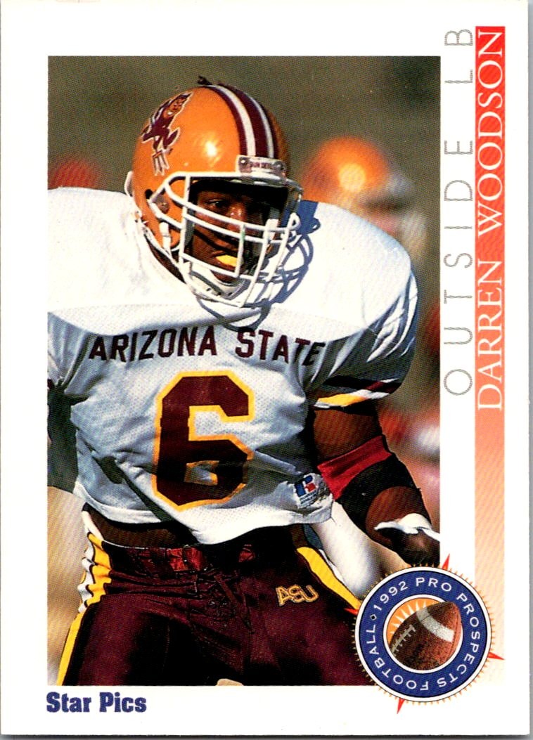 Darren Woodson - 1992 Star Pics Football #29 - Arizona State Sun Devils