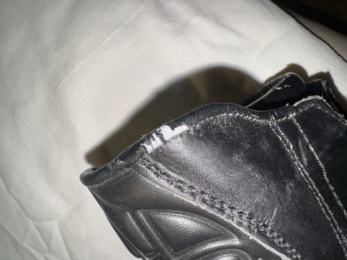 Botas VEGA Negras Moto Doble Cremallera Negras Damas Talla 8 - Imagen 14 de 15