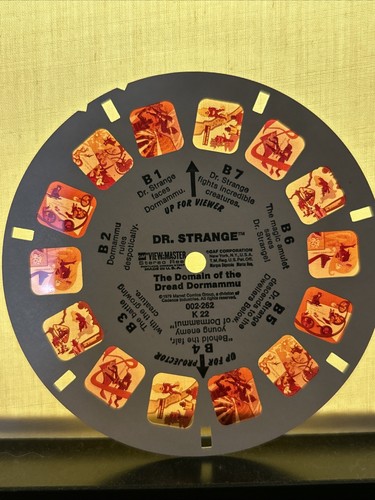 Gaf K22 Doctor Strange Marvel Comics Cartoon view-master 3 Reels - Picture 9 of 10