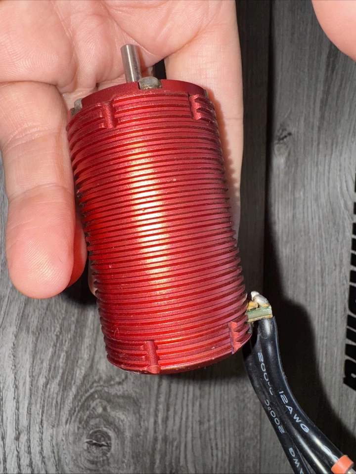 Motor sin escobillas con sensor Turnigy Trackstar escala 1/8 4270 1900kv radiocontrol Foto 4 de 4