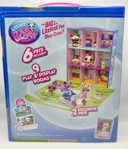 Hasbro Littlest Pet Shop LPS 6 Pet Pack Hotel Llama Dolphin #198 #199 Series 2 - Picture 2 of 2