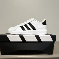 adidas Grand Court 2.0 K Kids Sneaker White/Black US 13K EU 31