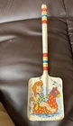 Vintage OHIO ART Child's Large Sand Shovel #184 BEACH Metal TIN LITHO TOY 28"