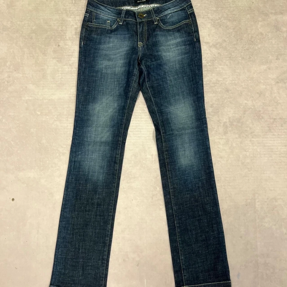 Pantalón vaquero azul Massimo Dutti para mujer 30 Foto 4 de 4