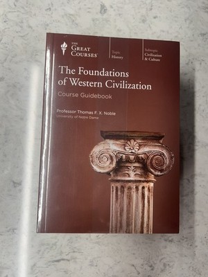 NEW The Great Courses: Foundations of Western Civilization CD + Guidebook Set