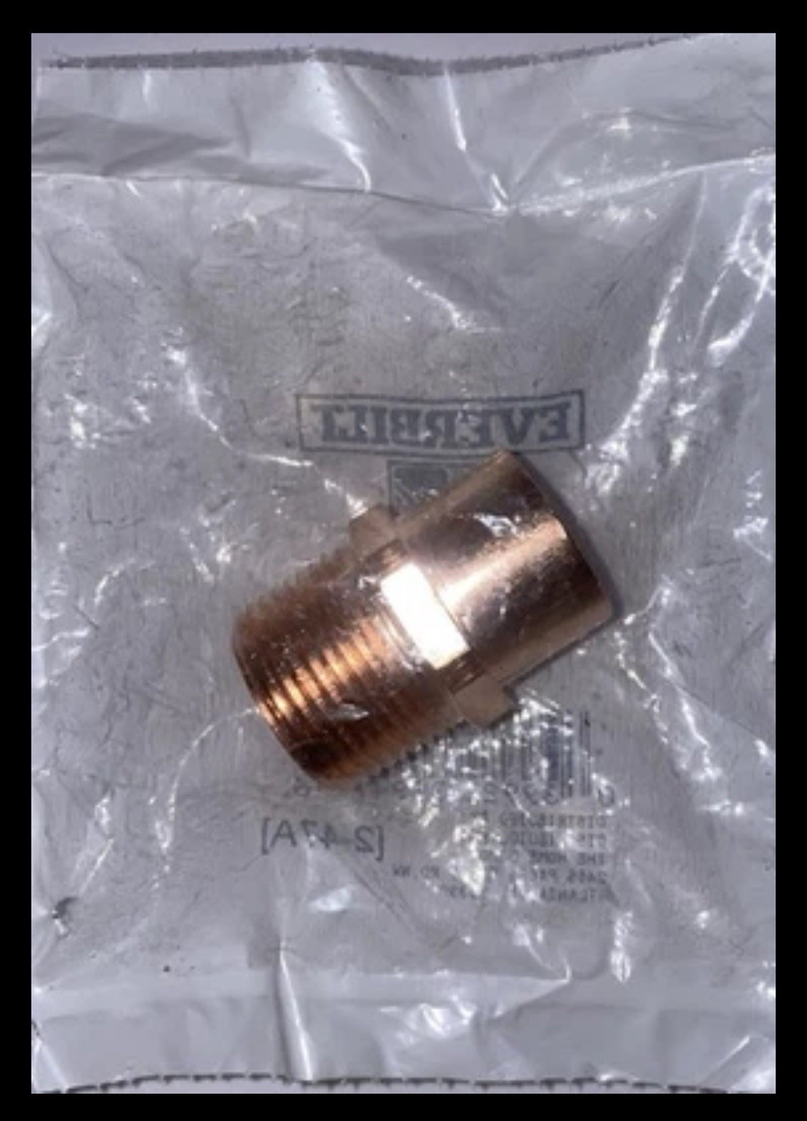 EVERBILT C604 Male Adapter 3/4" Copper Pressure Cup