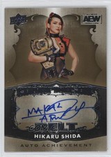 2024 AEW All Elite Wrestling Championship Belt Achievement /25 Hikaru Shida Auto