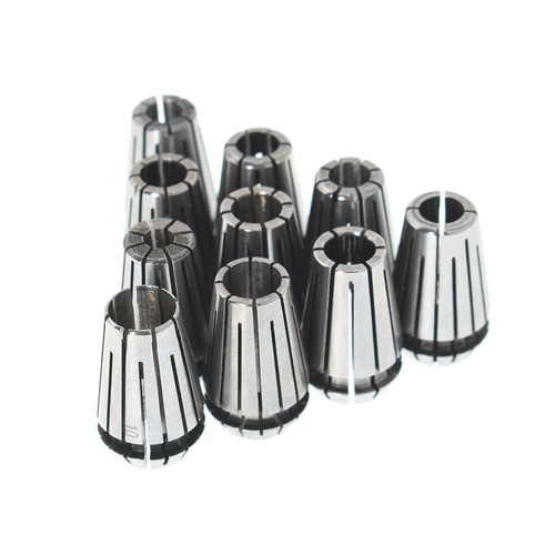 Juego de 10 piezas de pinzas de resorte ER16 1-10 mm para herramienta de grabado de torno de fresado CNC - Imagen 3 de 7