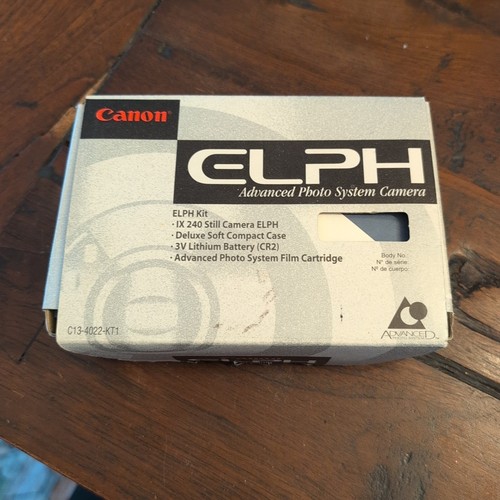 Vintage Canon ELPH APS IX 240 Film Camera 24-48mm TESTED, READ, flash not good - Bild 8 von 8