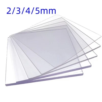 Klare Polycarbonat PC Platte Dicke 2/3/4/5mm Gewächshaus Bedachung Dachplatte - Bild 1 von 4