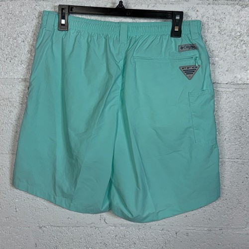 Pantalón Corto Columbia Hombre 8" Back Cast III Upf 50 Agua Corriente del Golfo, Mediano - Imagen 4 de 7
