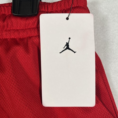 Boys Jordan Essential Mesh Shorts Large Basketball Red msrp $28 - Picture 3 of 4