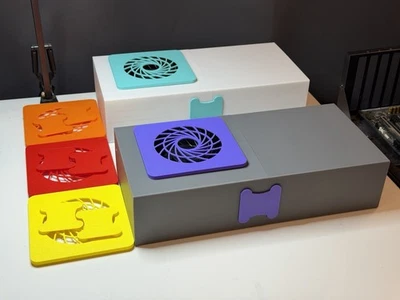 Ultimate Asrock AMD BC-250 3.9L Cooling Case FlexATX Plug & Play PS5 Fan Adapter