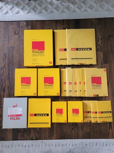 Lot papier vintage Kodak et boîte à lumière de rangement papier Brumberger - VOIR PHOTOS ET LIRE - Photo 6/17