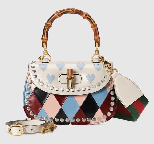 Gucci Lovelight Bamboo 1947 small top handle bag- BNWT - Picture 4 of 12
