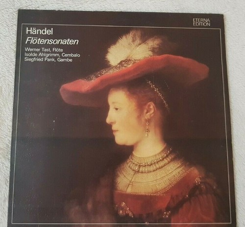 12'' / LP - Werner Tast, Isolde Ahlgrimm, Siegfried Pank - Händel: Flötensonaten - Picture 1 of 4