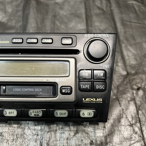 2002-2005 Lexus IS300 Radio Audio Equipment Radio Receiver OEM - NOT TESTED - Picture 6 of 8
