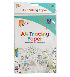 A4 Tracing Paper 40gsm Ultra Thin See Through Copy Drawing Calligraphy Trace