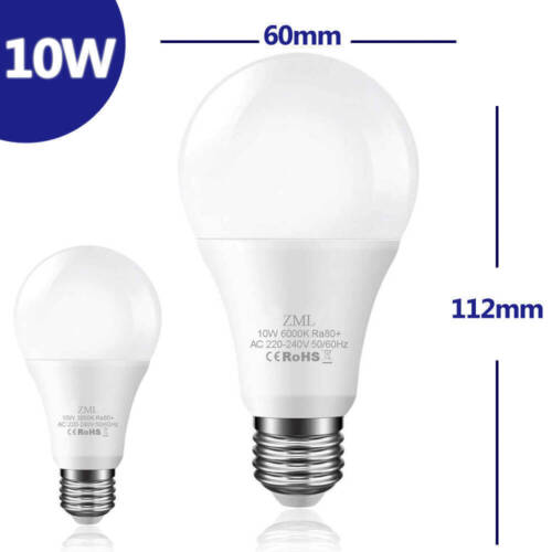 E27 LED Bulb Light Cool White 30W20W18W3W Lamp 110V Warm White Incandescent - Picture 16 of 21