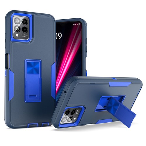 Funda protectora trasera con blindaje híbrida a prueba de golpes para T-Mobile REVVL 6 Pro 5G 6 - Imagen 2 de 15