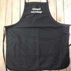 Closed Mondays Black Apron w/ Pockets