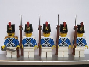 Lego PIRATES Imperial Guard Armada BLUECOAT Soldiers MINIFIGS White VERSION