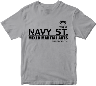 Navy ST Mixed Martial arts Venum T shirt Gym Training Workout