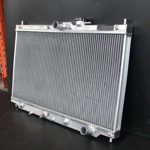 Aluminum Radiator For Honda Prelude 93-96 Accord 90-93 DX LX L4 2.2L 2Row AT 19 - Picture 4 of 7
