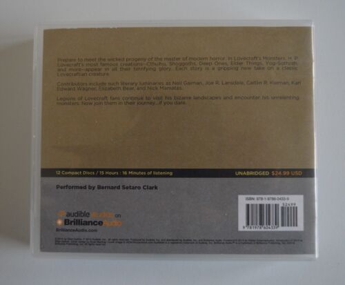 Lovecraft's Monsters: H.P. Lovecraft's Most Famous Creations - Audiobook 12 CDs - Picture 2 of 2