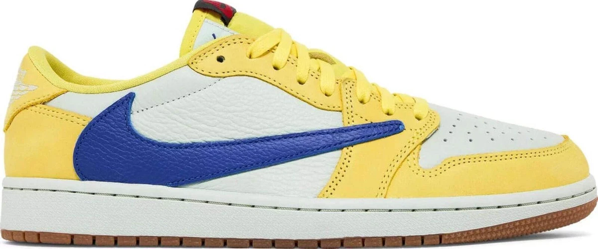 Travis Scott x Air Jordan 1 Retro OG SP Low Canary W for sale | eBay