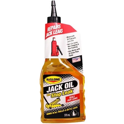 Trolley JACK OIL -  STOP LEAK REPAIR - Works with ALL HYDRAULIC JACK OILS - FAST - Picture 1 of 2