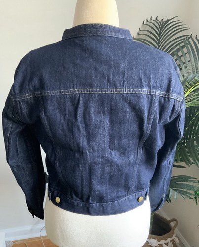 NWT J.CREW LADY DENIM JACKET RINSE WASH SMALL - Picture 5 of 8