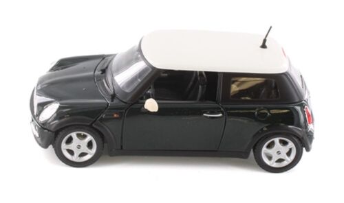 2001 Mini Cooper R50 R53 1/24 Scale Diecast Model by Maisto - DARK GREEN w/ BOX - Picture 5 of 9