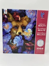 Ceaco - Nature's Beauty - Fox and Fish - 550 Piece Jigsaw Puzzle
